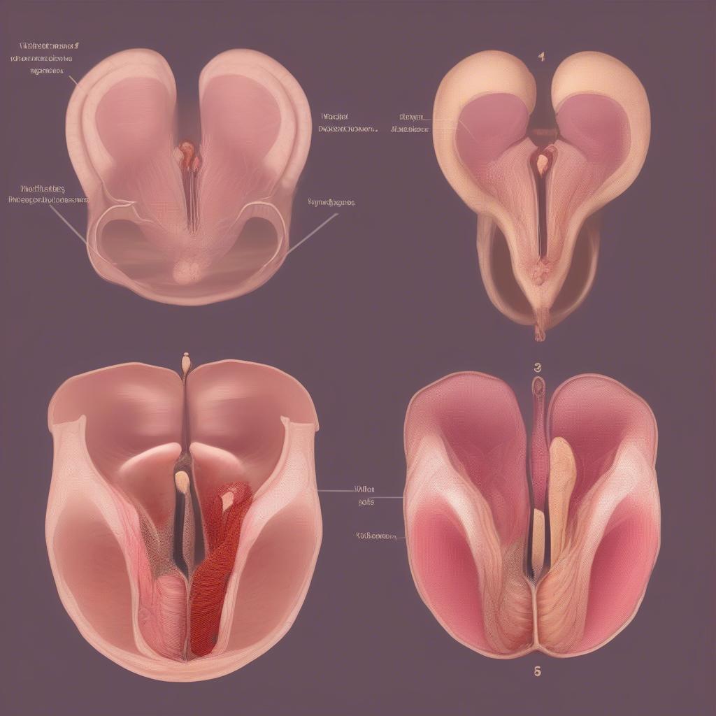 Stages of Uterine Prolapse