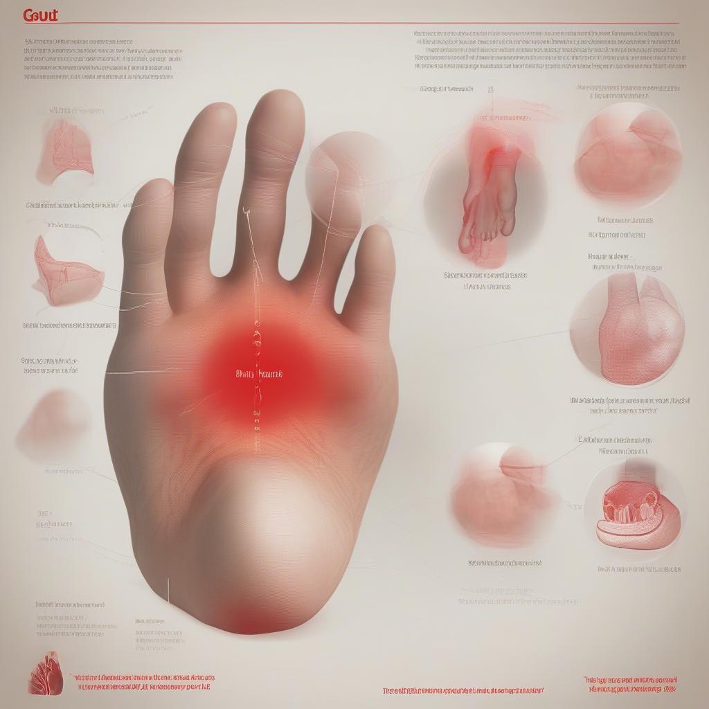 Dấu hiệu gout cấp tính