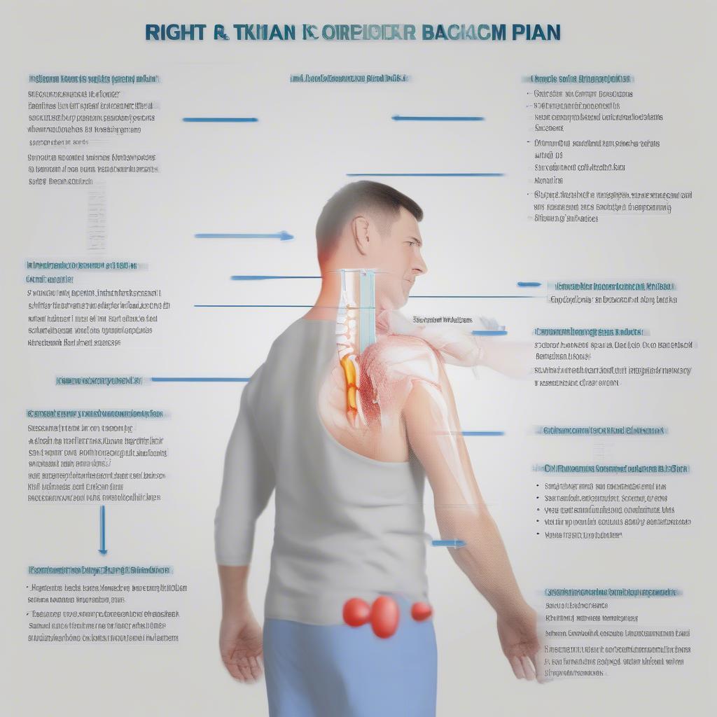 Điều trị đau lưng bên phải