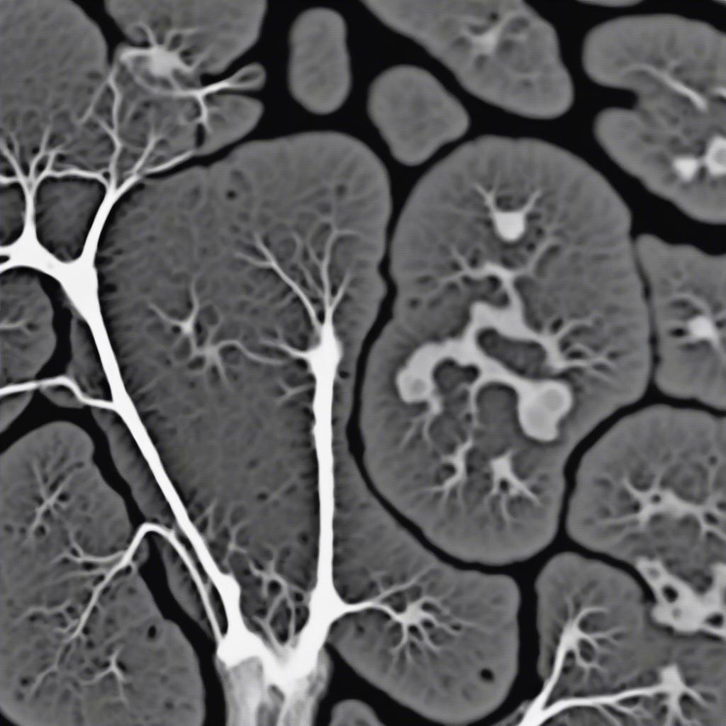 Đột quỵ nhồi máu não trên CT scan