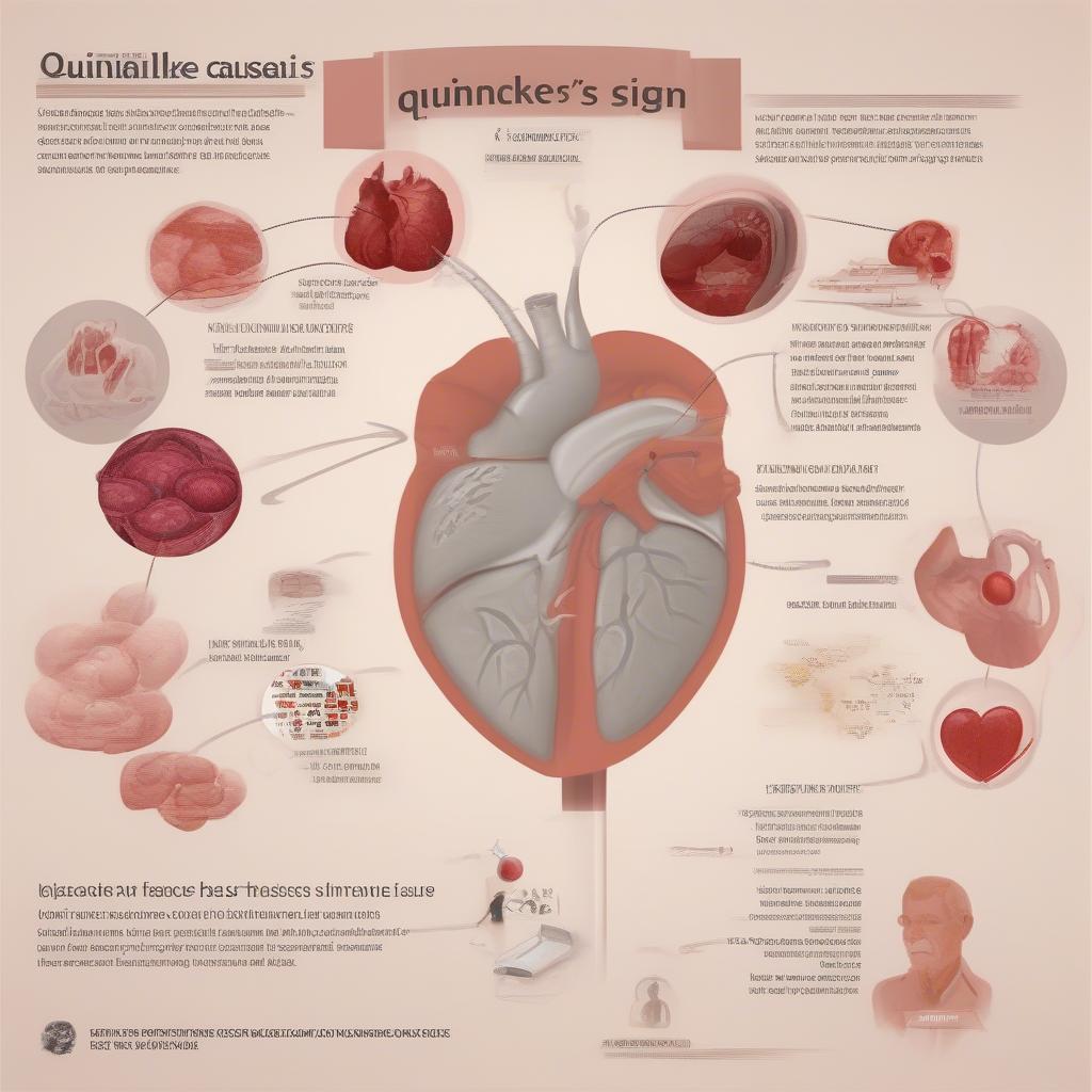 Nguyên nhân gây ra dấu hiệu mạch mao quản Quincke