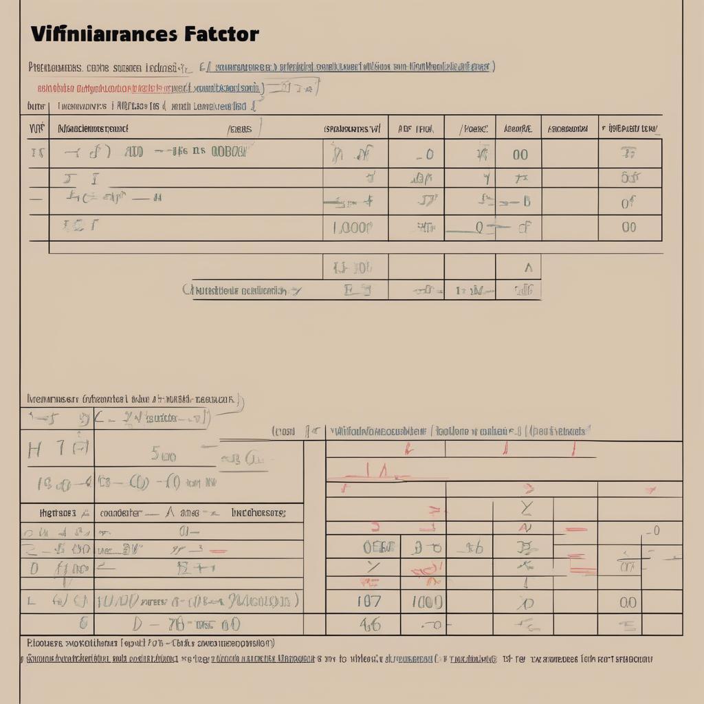 Variance Inflation Factor trong đa cộng tuyến