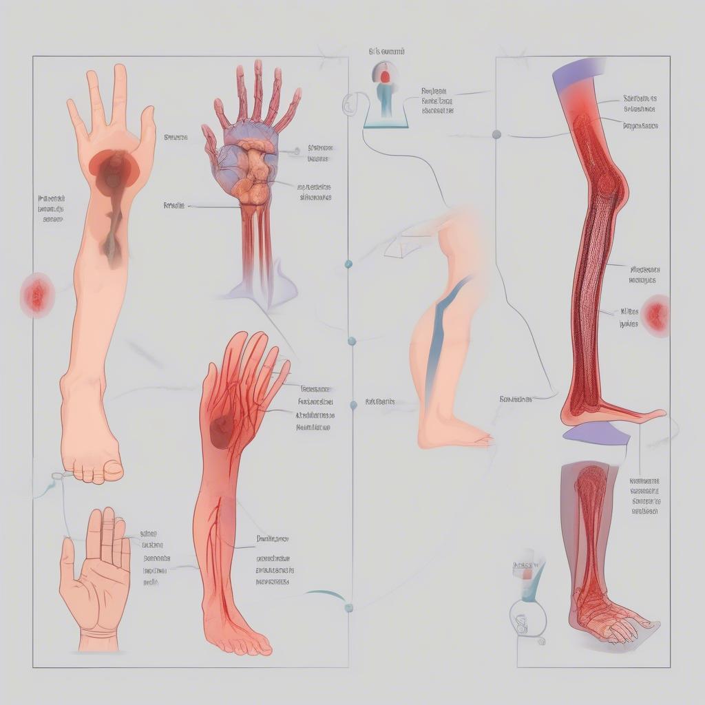 Dấu hiệu 6P trong đau chi khởi phát