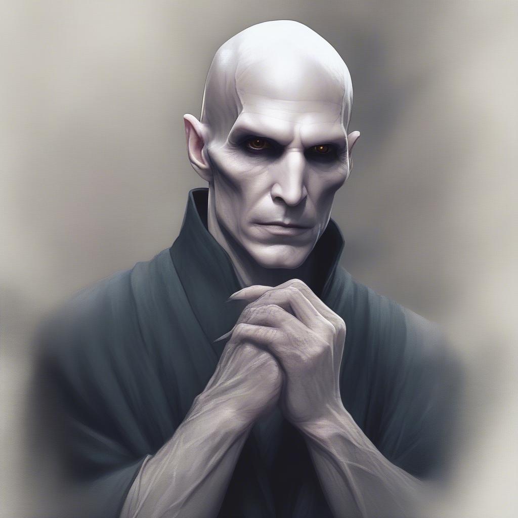 Dấu Hiệu Đen Harry Potter và Voldemort