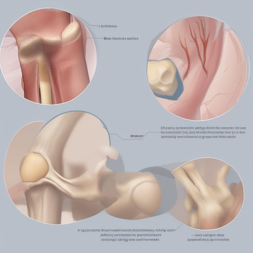 First signs of a bone fracture