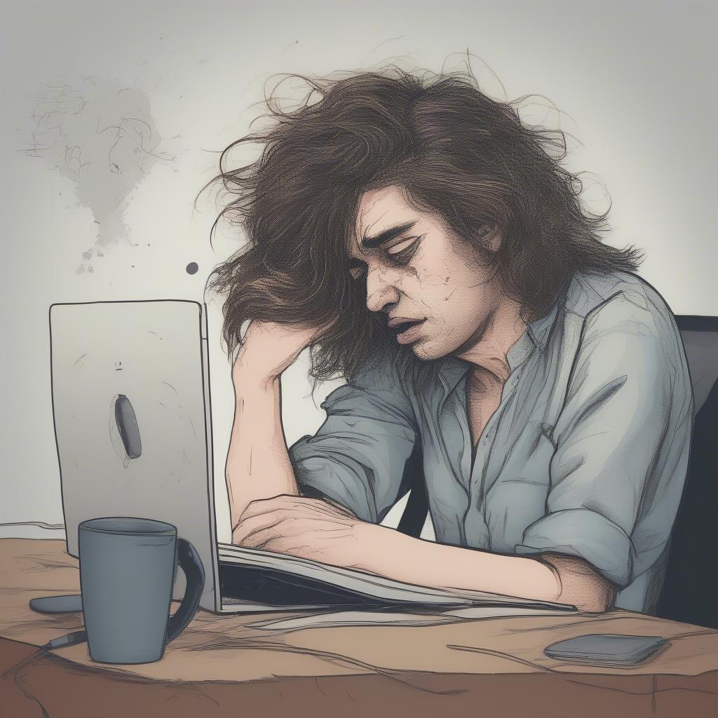 Mệt mỏi triền miên là dấu hiệu của stress nặng