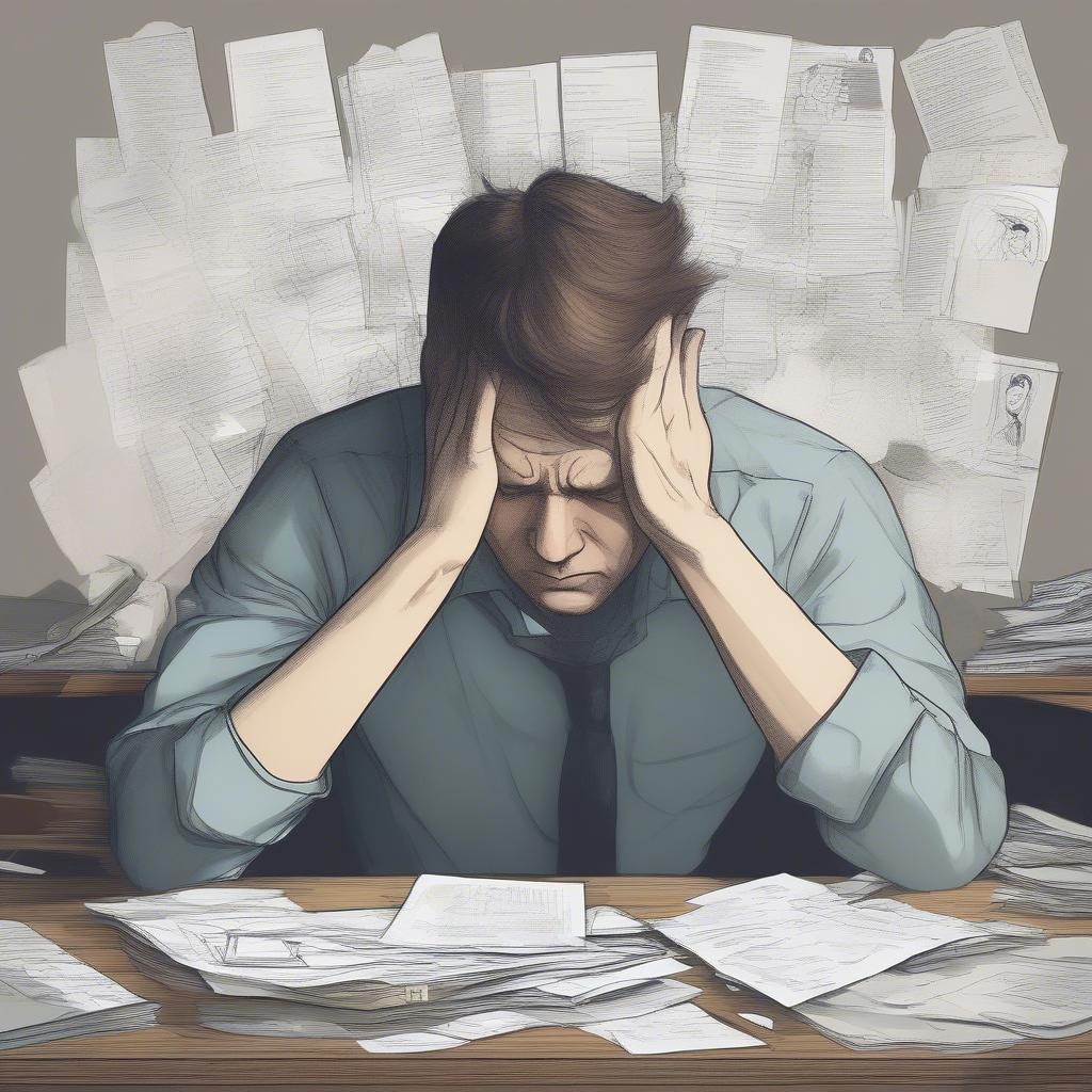 Dấu hiệu stress trong công việc