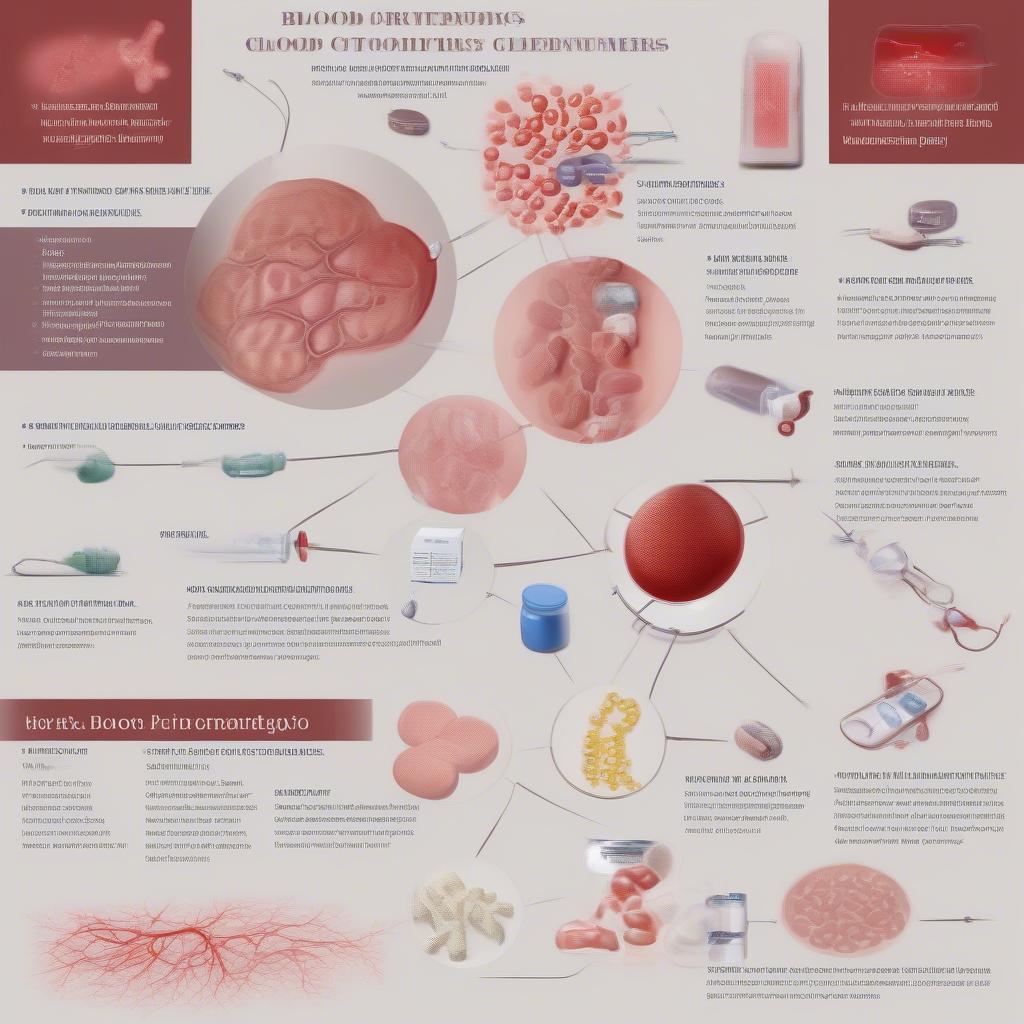 Treatment for blood clotting disorders: Medication and blood transfusion