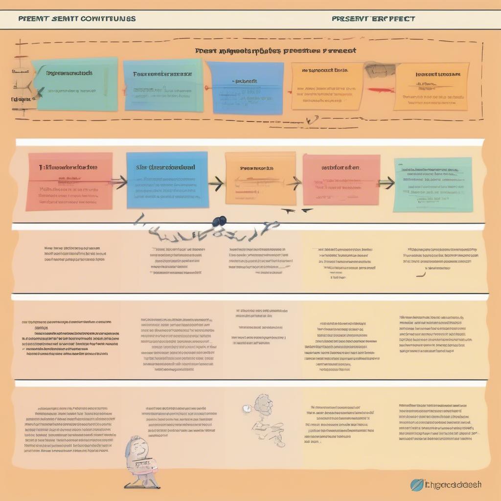 Present Simple, Continuous and Perfect tenses