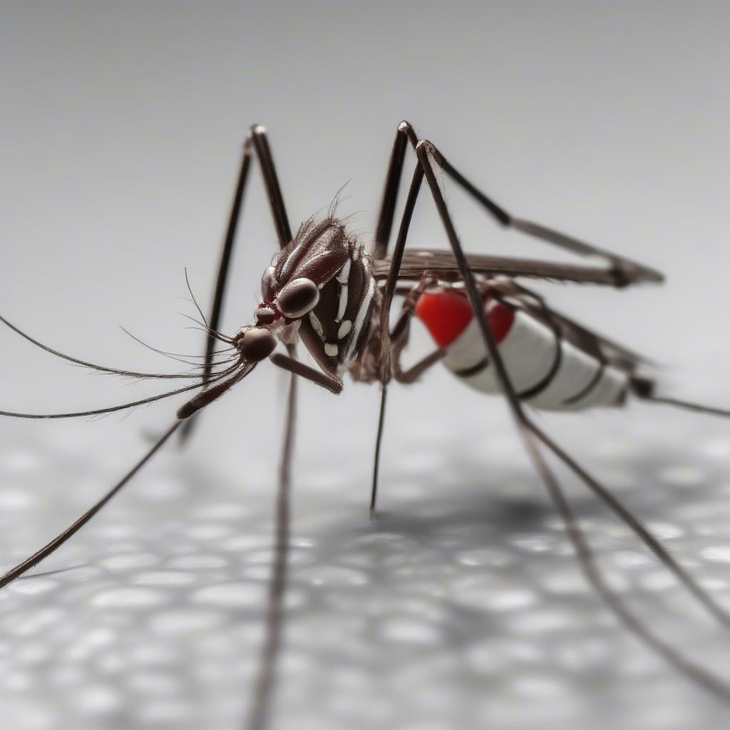 Muỗi Aedes truyền virus Zika: Hình ảnh cận cảnh muỗi Aedes aegypti, loài muỗi truyền bệnh Zika, sốt xuất huyết và Chikungunya.