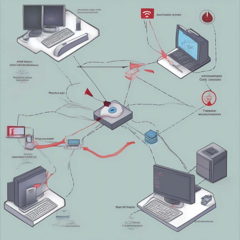 NetCut hoạt động bằng cách gửi gói tin ARP giả mạo