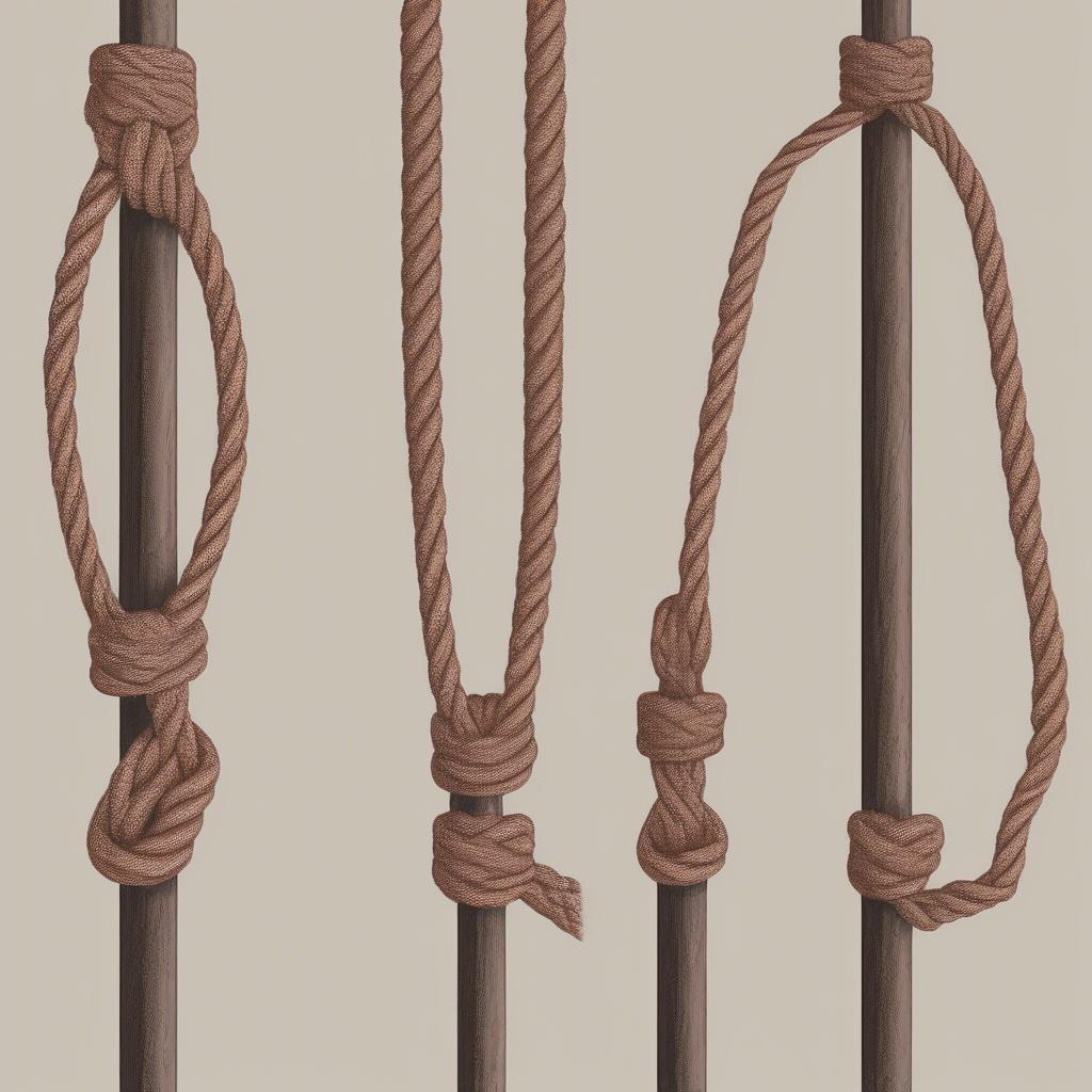 Nút thắt câu - Clove Hitch