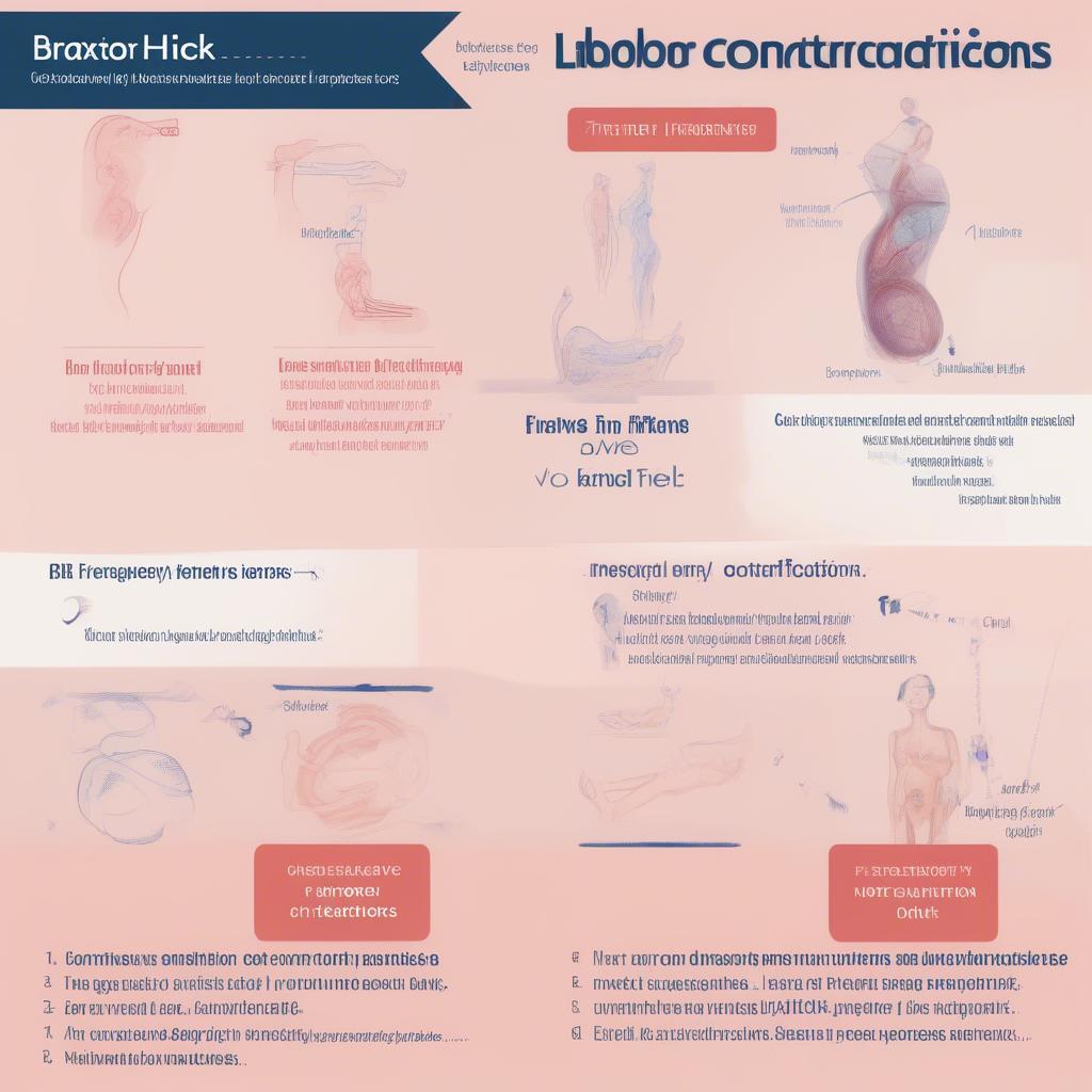 Phân biệt cơn gò Braxton Hicks và cơn gò chuyển dạ thật