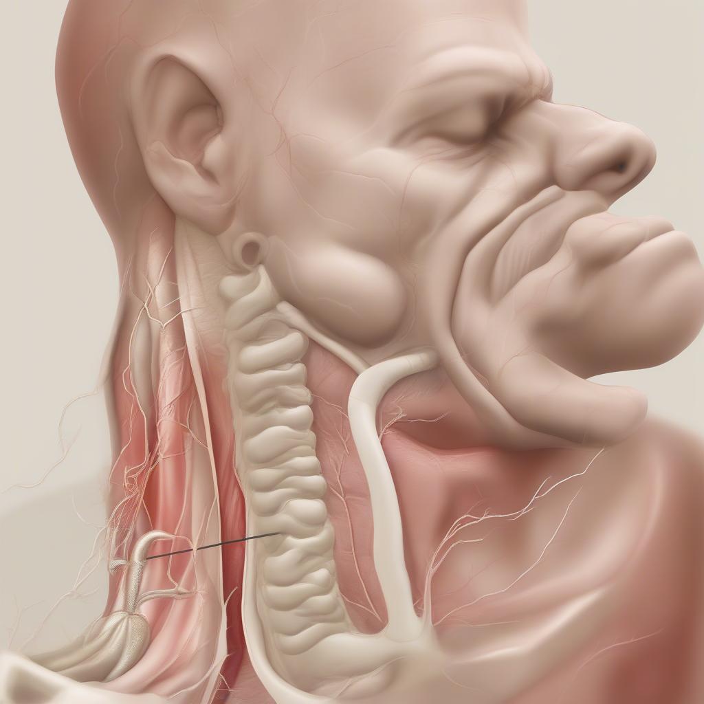 Sốt và sưng hạch do mọc răng khôn