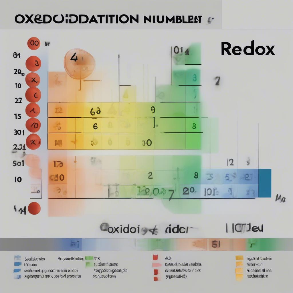 Thay đổi số oxi hóa trong phản ứng oxi hóa khử