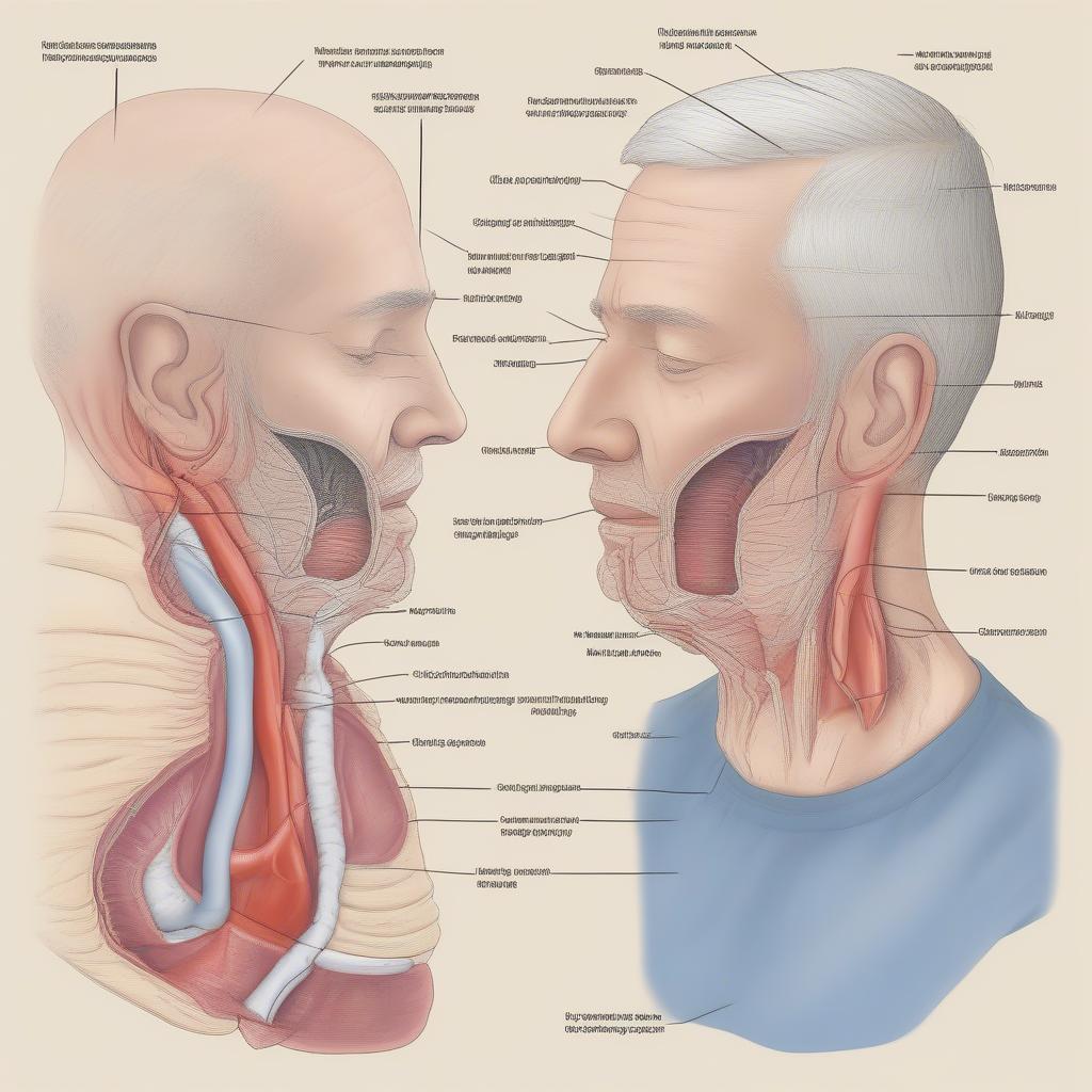 Khó nuốt và khó thở do bướu cổ