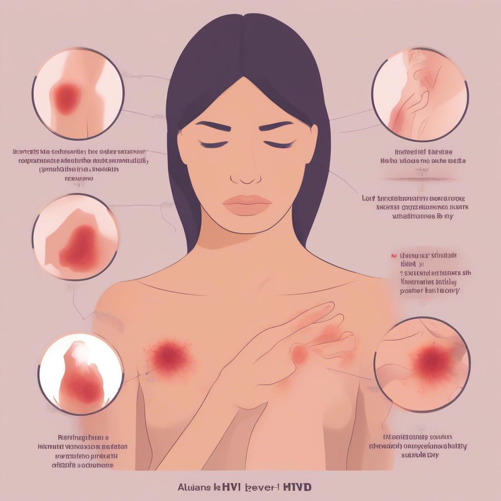 Triệu chứng sớm của HIV ở nữ