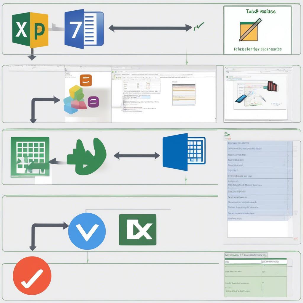 Ứng Dụng Ký Hiệu Dấu Tích Trong Excel