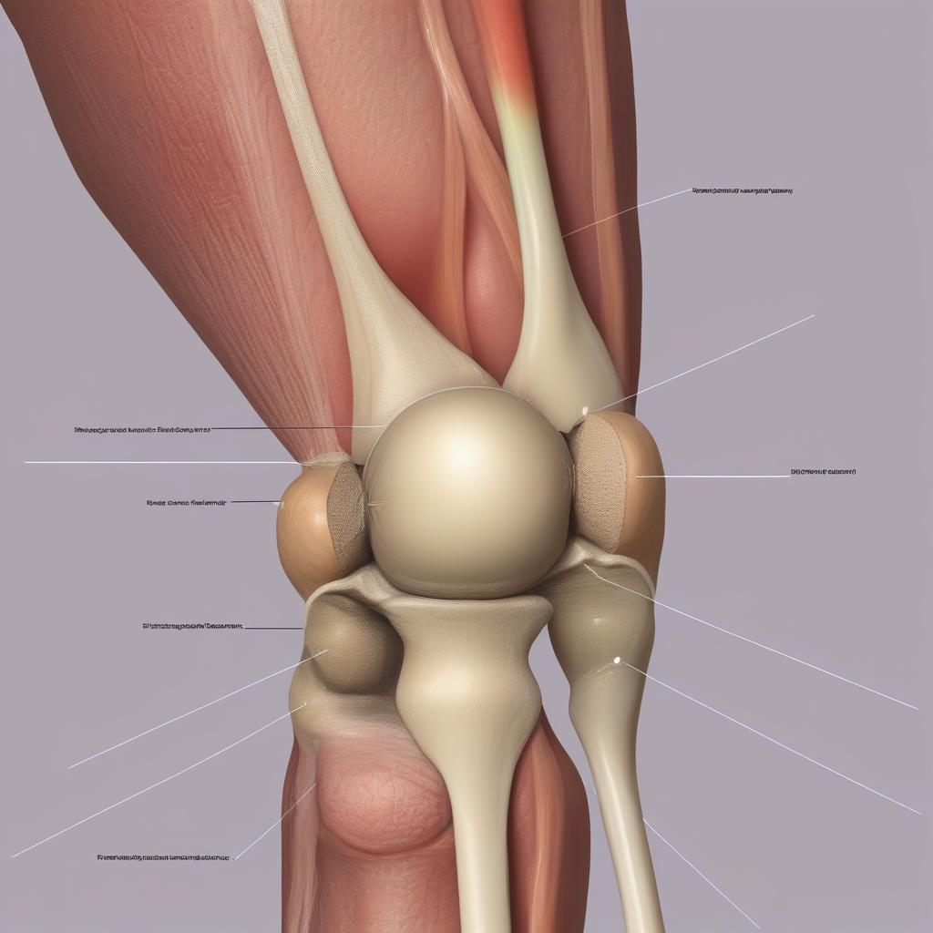 Ung thư đầu gối sưng và khối u